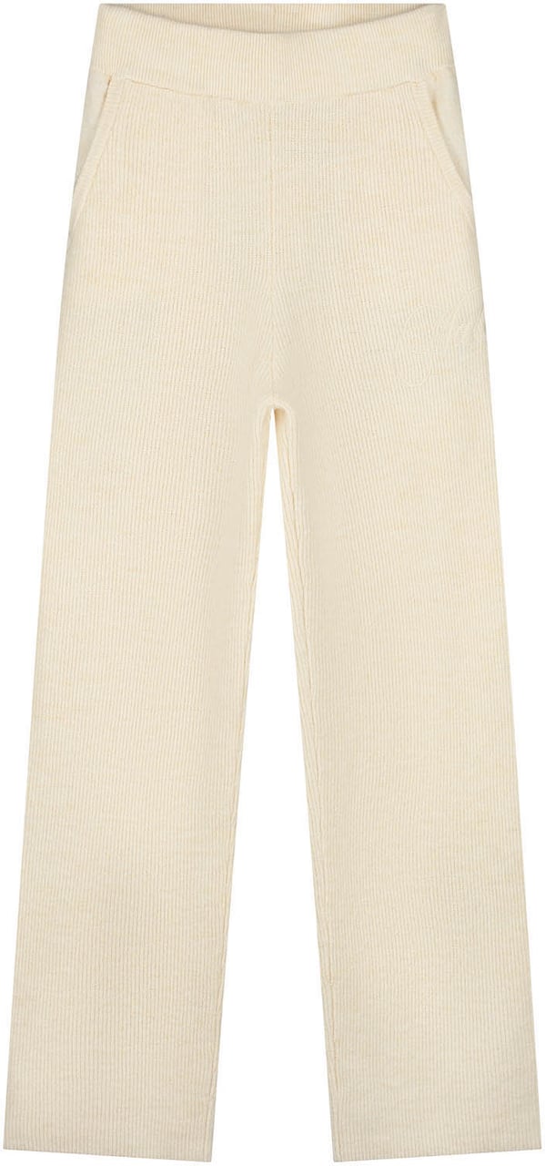 Malelions Malelions Women Knit Pants Beige