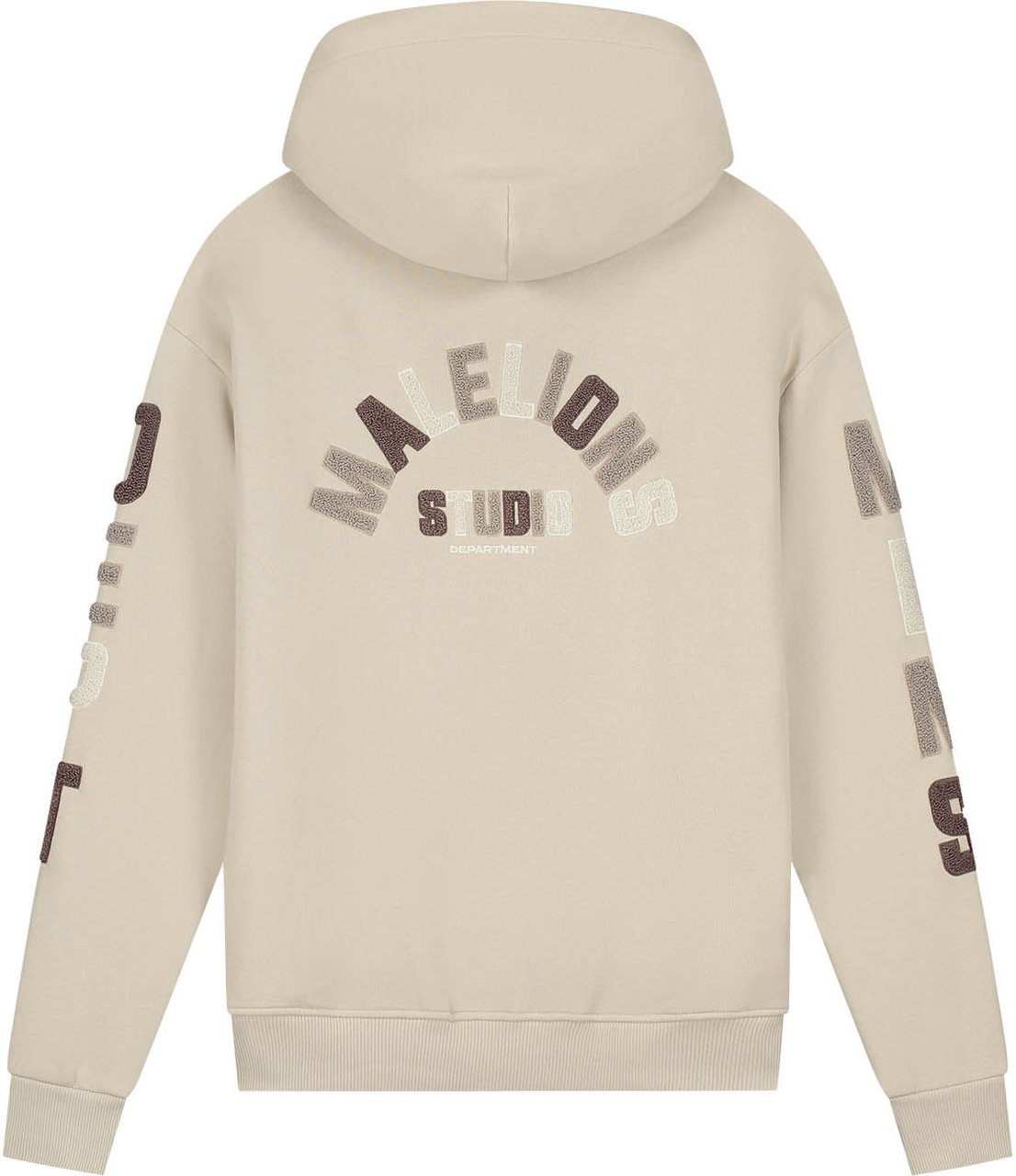 Malelions Malelions Women Sherpa Applique Hoodie Beige
