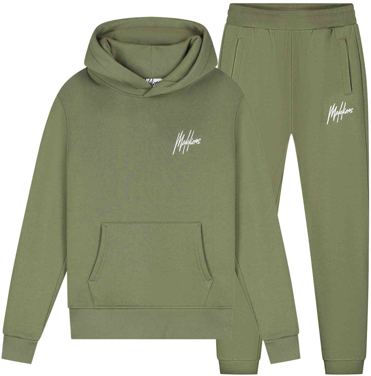 Malelions Malelions Women Signature Tracksuit Groen
