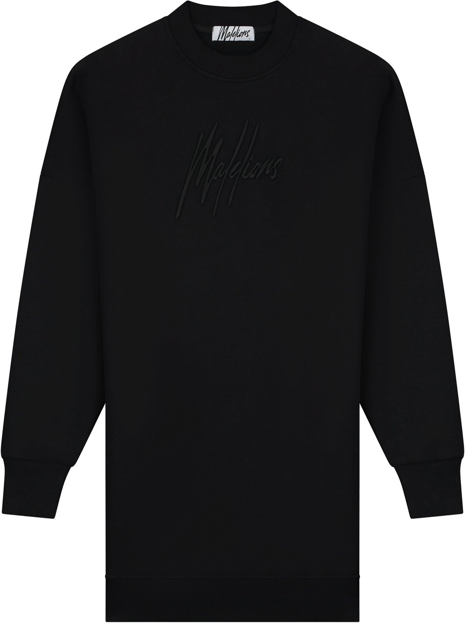 Malelions Malelions Women Essentials Sweater Dress Zwart