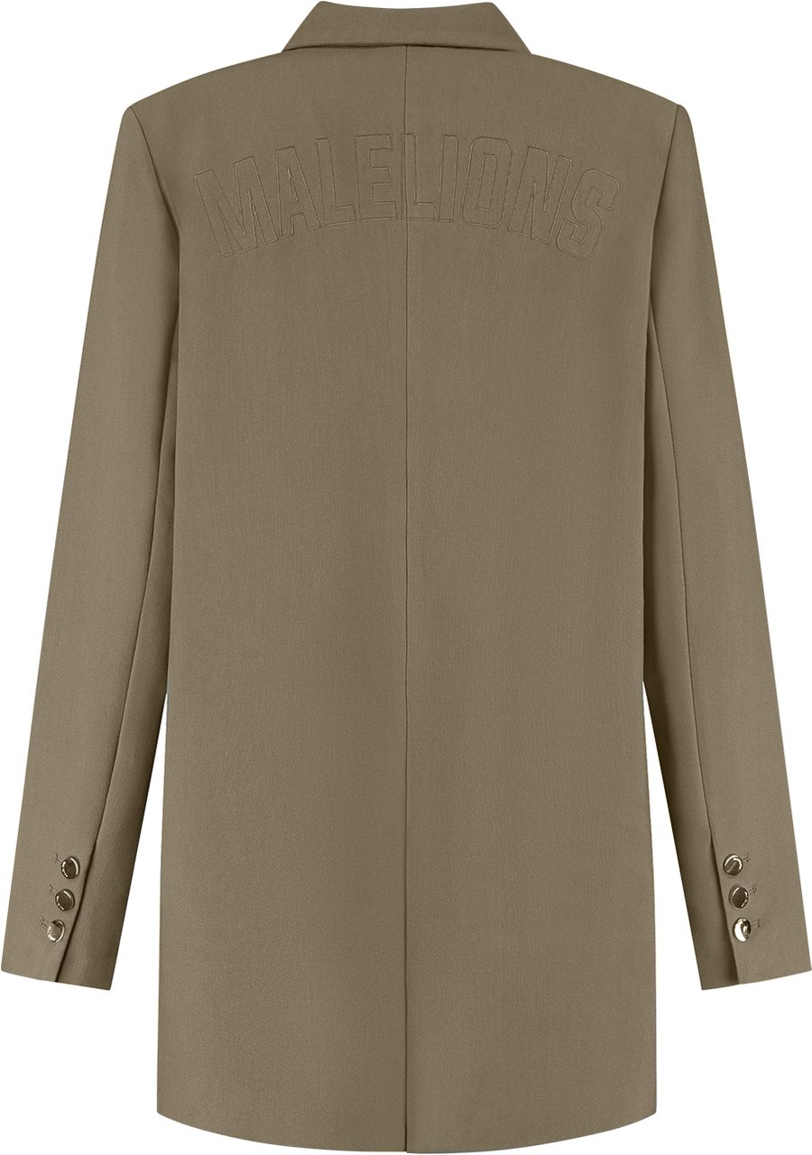 Malelions Malelions Women Kylie Oversized Blazer Groen