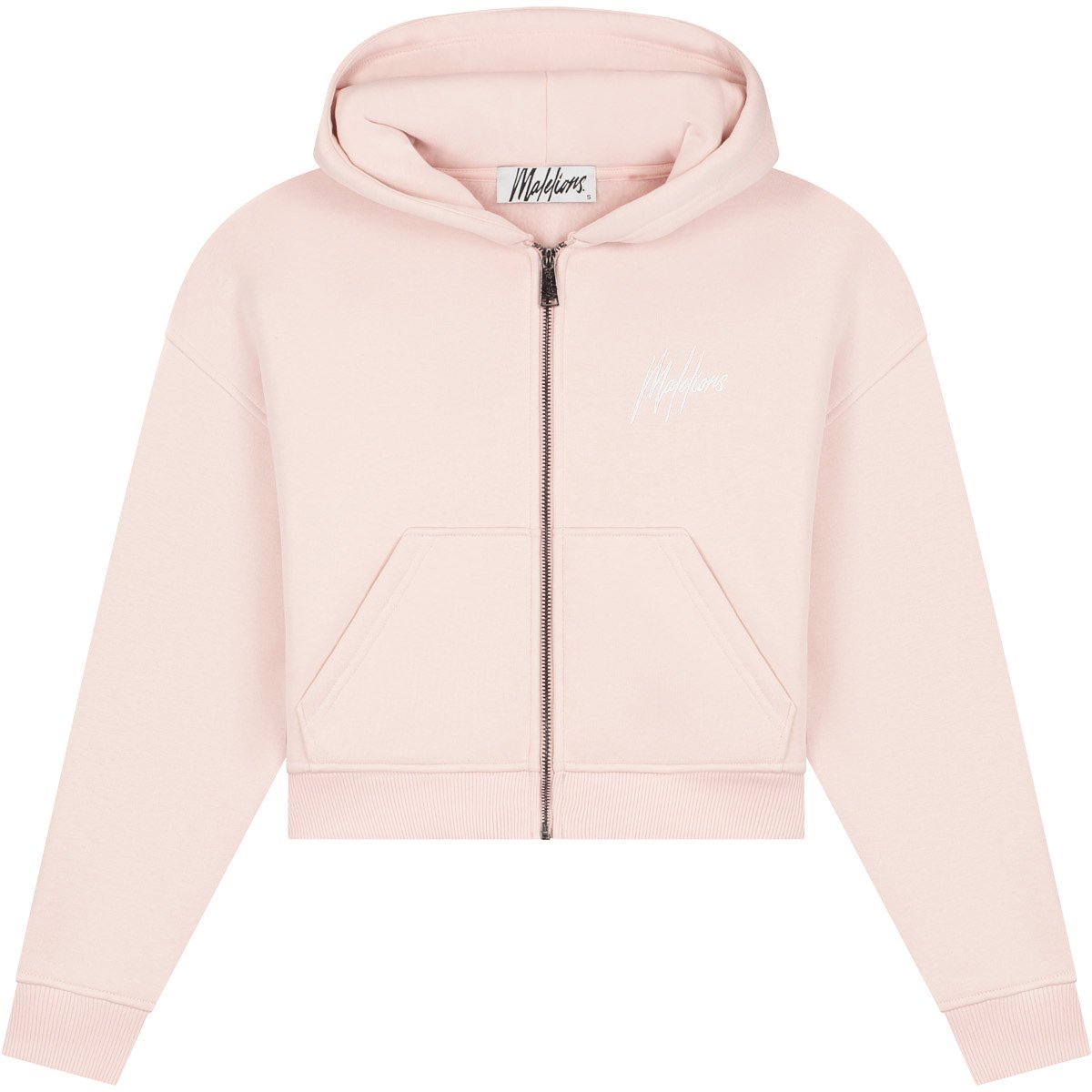 Malelions Malelions Women Cropped Signature Tracksuit Roze