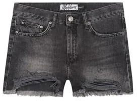 Malelions Malelions Women Resort Denim Shorts Zwart