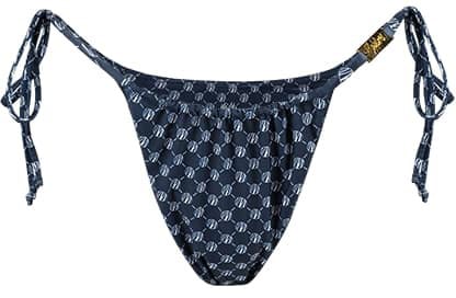 Malelions Malelions Women Tara Monogram Bikini Bottom Blauw