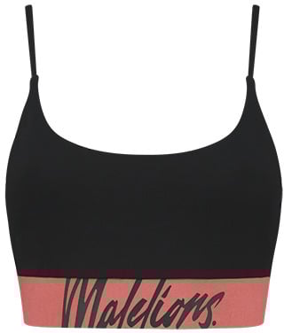 Malelions Malelions Women Captain Top Zwart