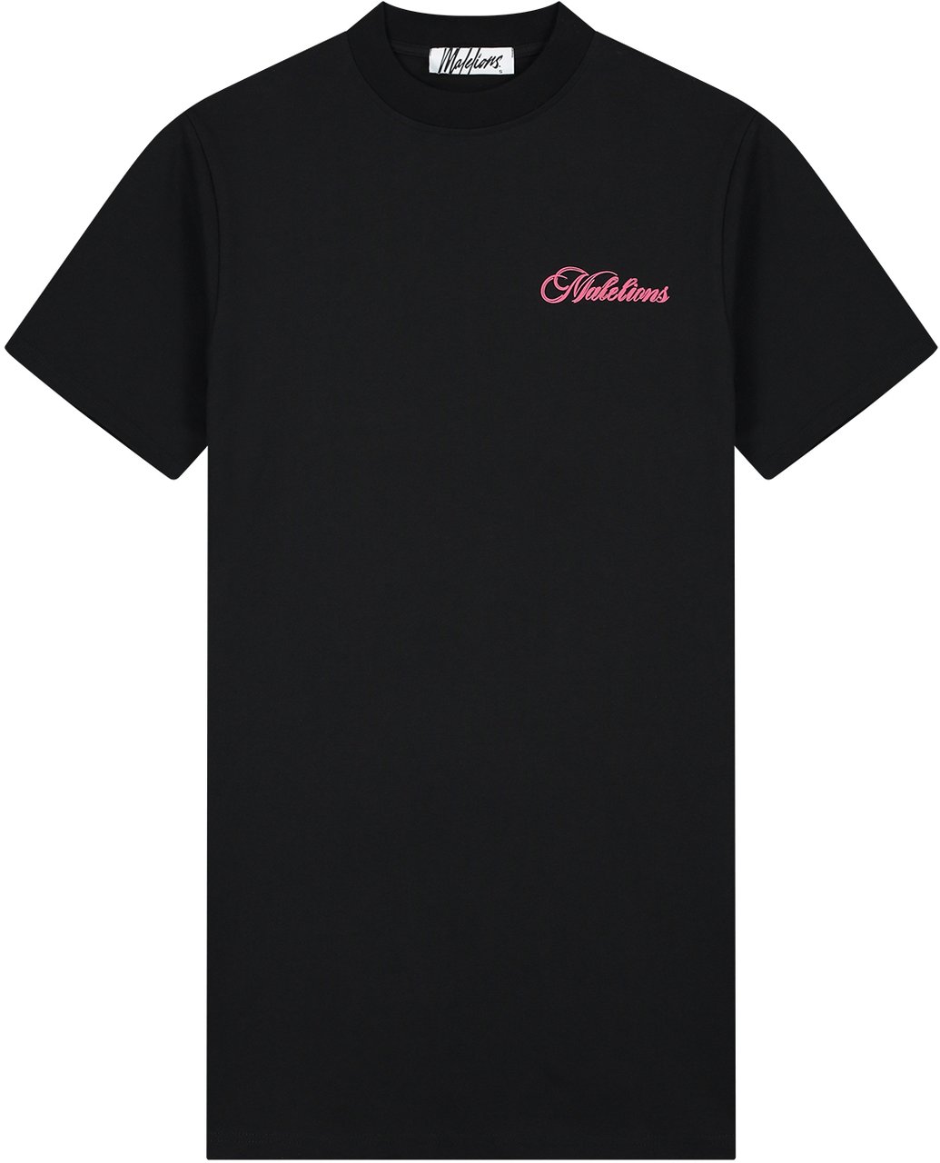 Malelions Malelions Women Endless Summer T-Shirt Dress Zwart