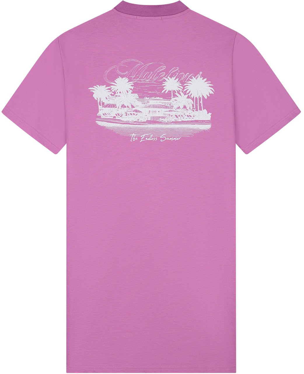 Malelions Malelions Women Endless Summer T-Shirt Dress Wit