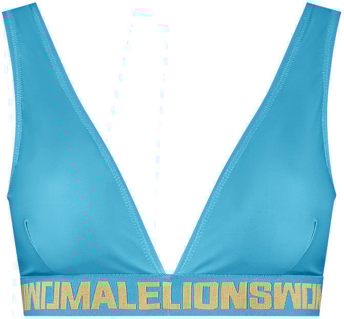 Malelions Malelions Women Venetian Bikini Top Blauw