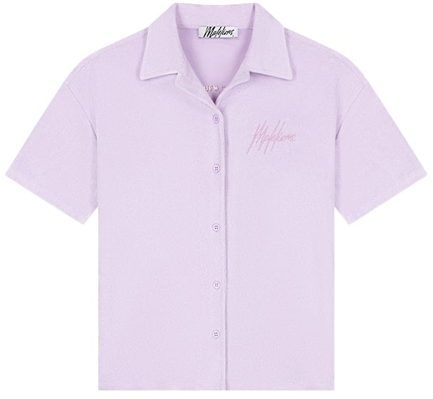 Malelions Malelions Women Cruise Towelling Shirt Paars