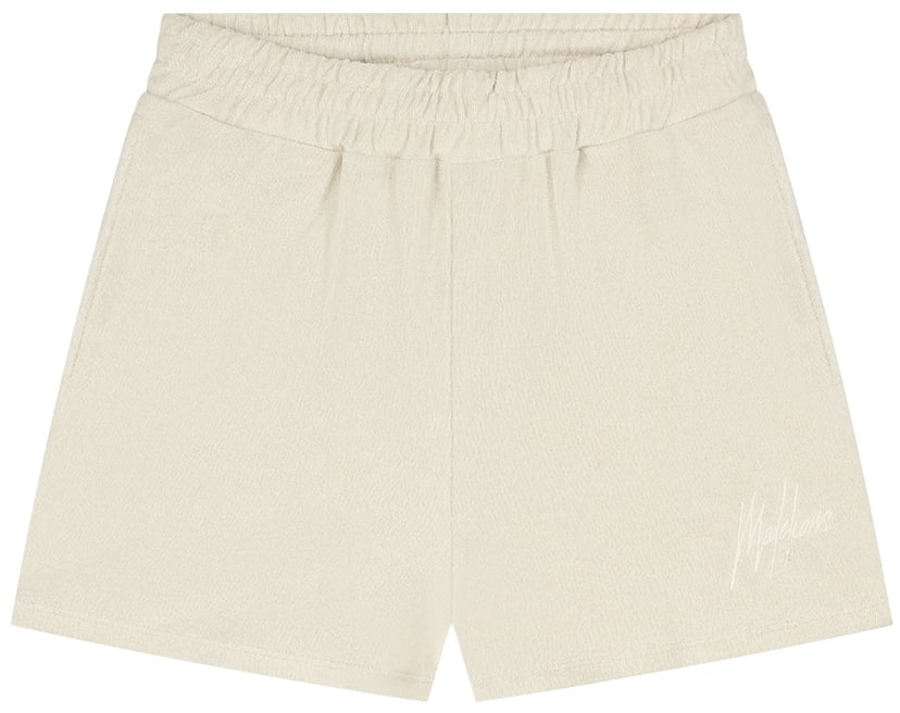 Malelions Malelions Women Cruise Towelling Shorts Beige