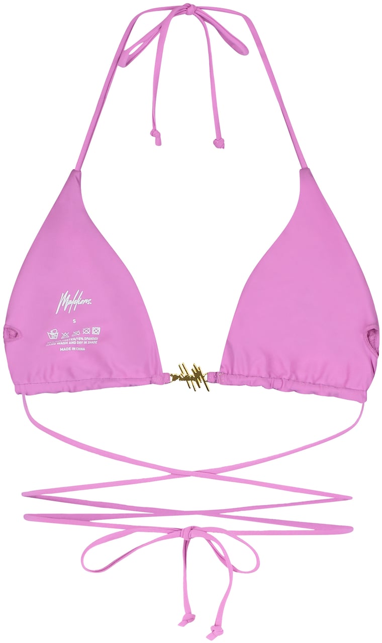 Malelions Malelions Women Wrap Bikini Top Divers