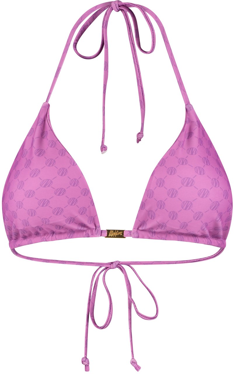 Malelions Malelions Women Tara Monogram Bikini Top Divers