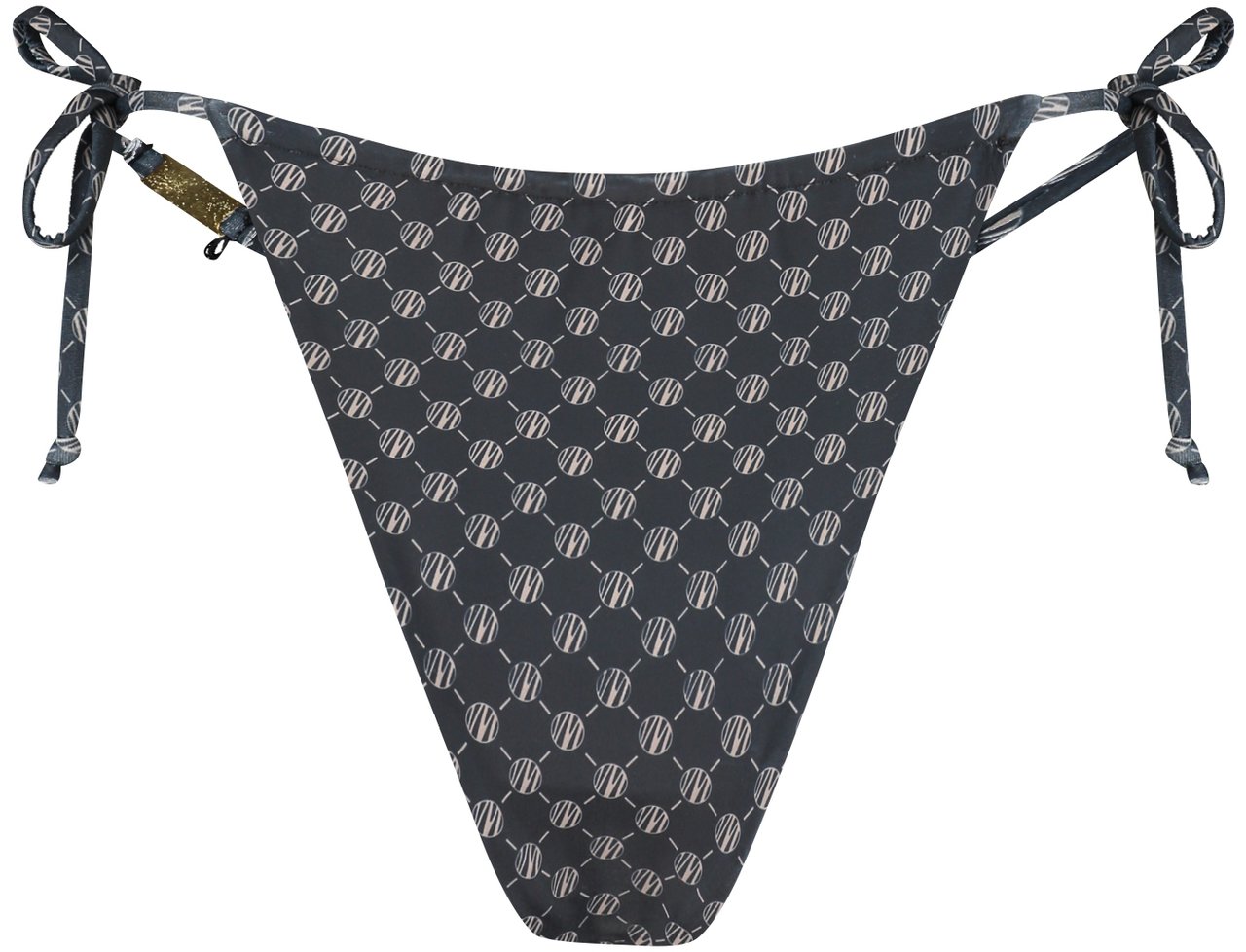 Malelions Malelions Women Tara Monogram Bikini Bottom Zwart