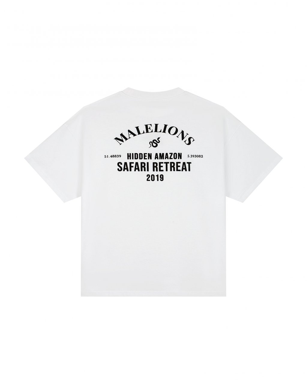 Malelions Malelions Women Hidden Amazon Oversized T-Shirt Wit