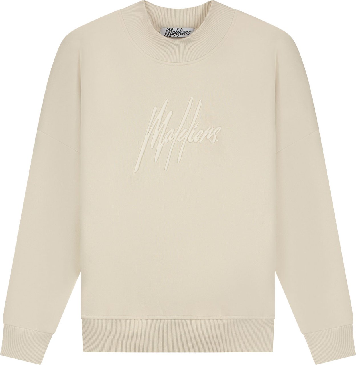 Malelions Malelions Women Essentials Brand Sweater Beige
