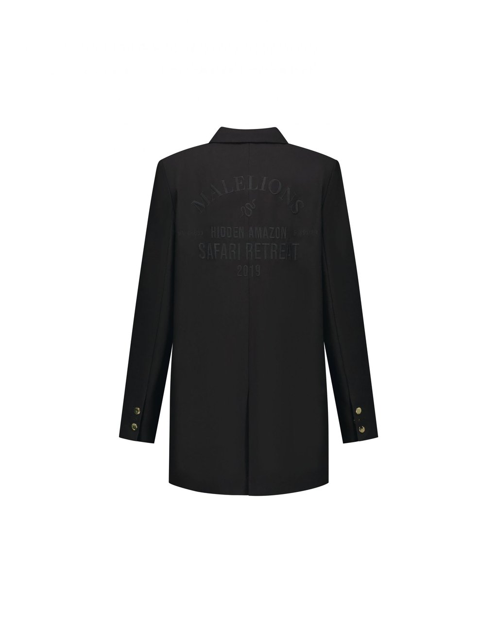 Malelions Malelions Women Hidden Amazon Blazer Zwart