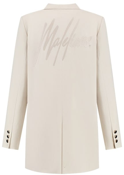 Malelions Malelions Women Oversized Blazer Grijs