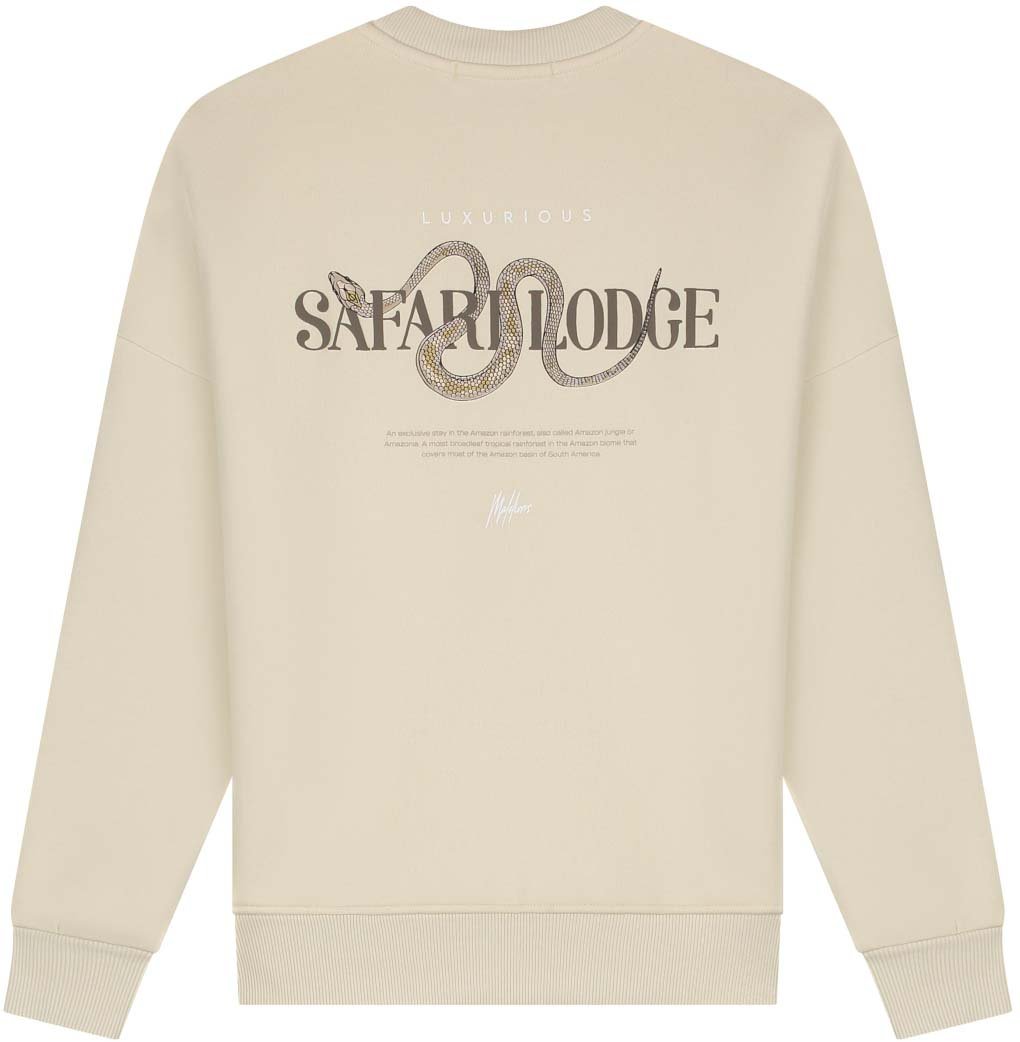 Malelions Malelions Women Lodge Sweater Beige