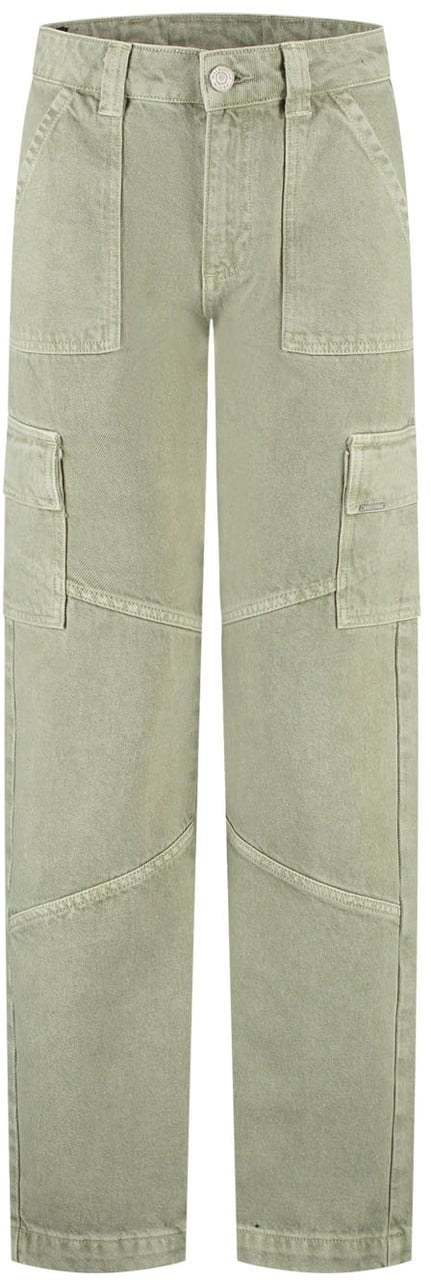 Malelions Malelions Women Straight Leg Cargo Pants Groen