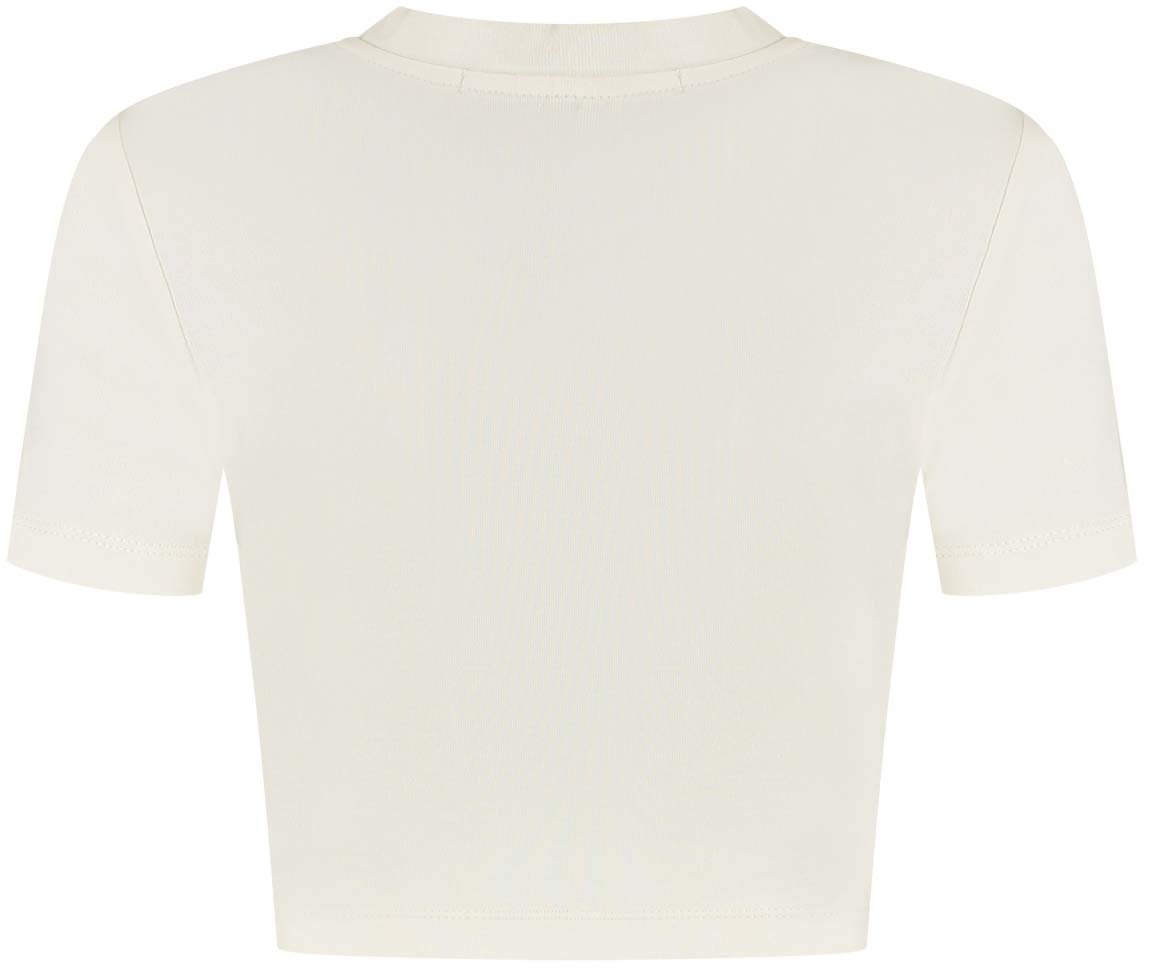 Malelions Malelions Women Signature Crop top Wit