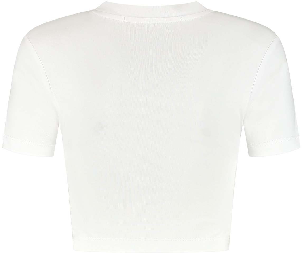 Malelions Malelions Women Signature Crop top Wit