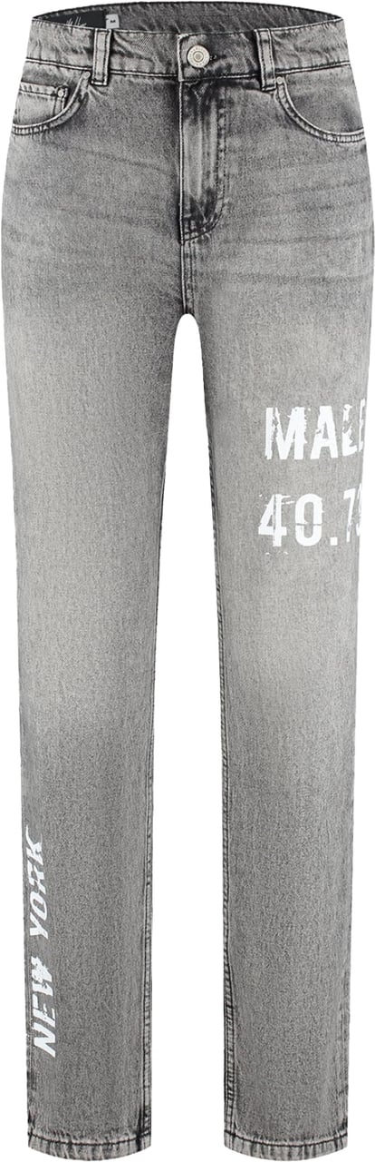 Malelions Malelions Women Distorted Jeans Grijs