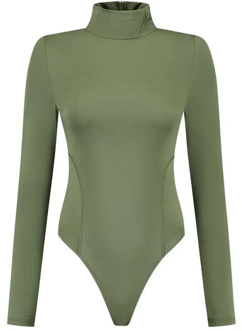Malelions Malelions Women Deconstructed Bodysuit 2.0 Groen