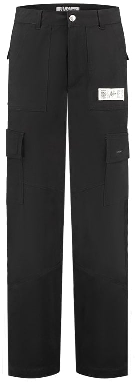 Malelions Malelions Women Straight Leg Cargo Pants Zwart
