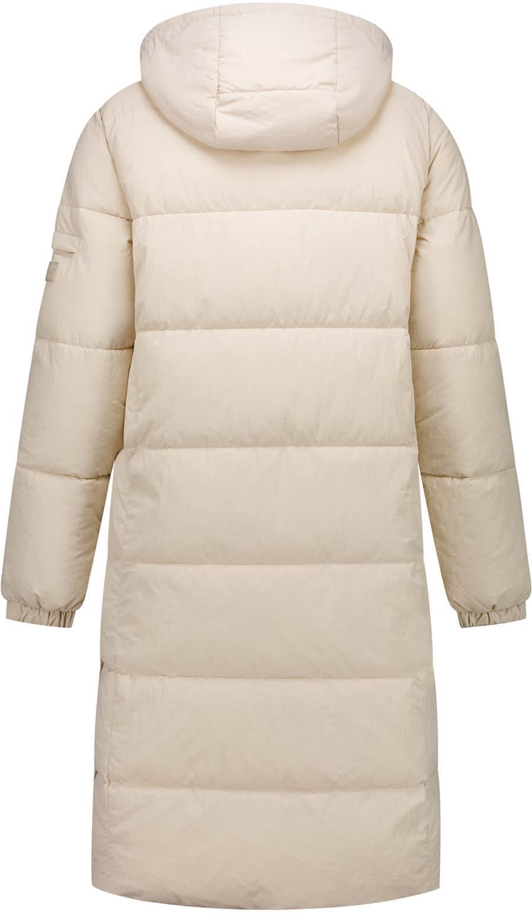 Malelions Malelions Women Signature Long Puffer Jacket Wit