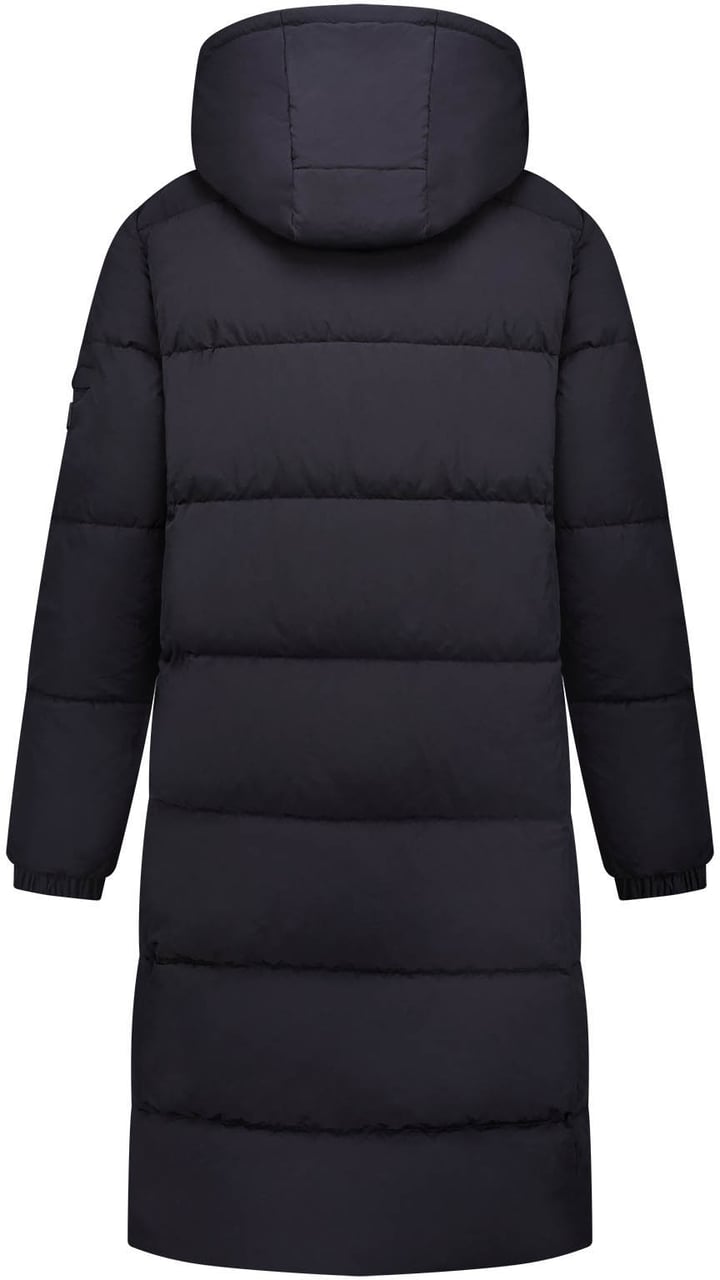 Malelions Malelions Women Signature Long Puffer Jacket Zwart