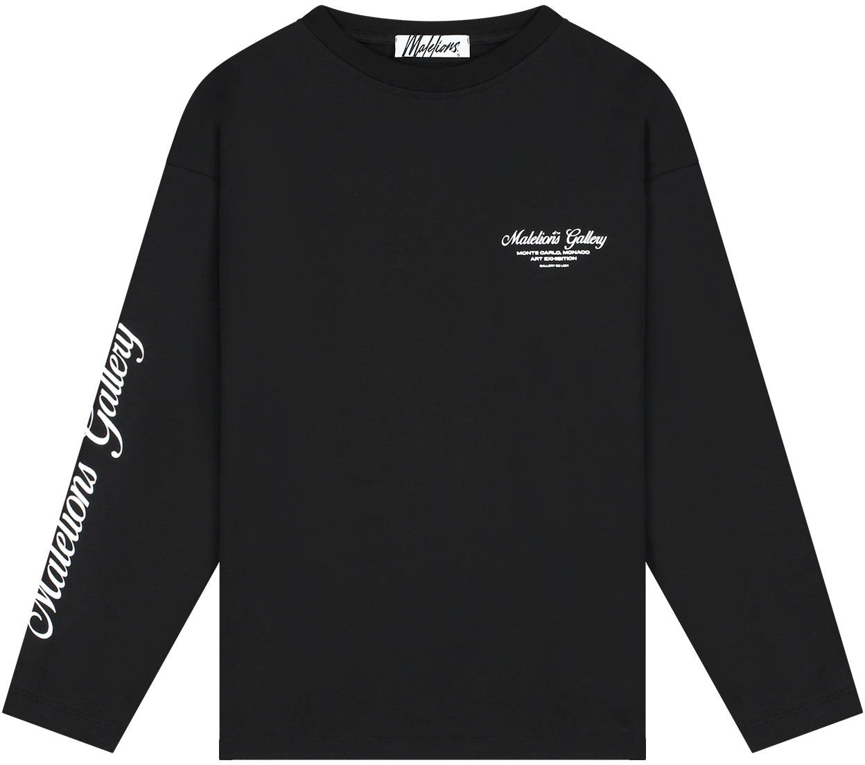 Malelions Malelions Women Gallery Longsleeve T-Shirt Zwart