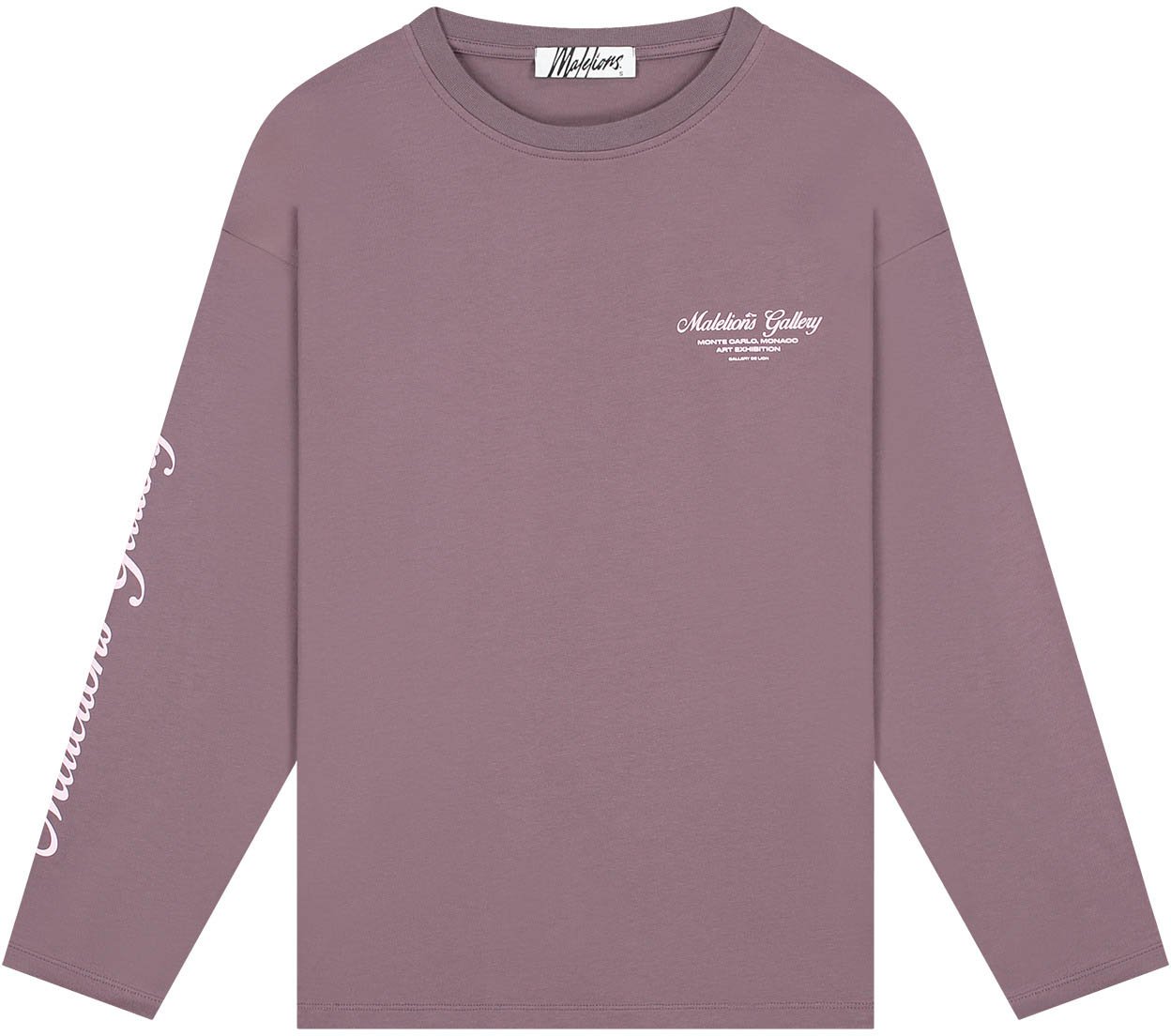 Malelions Malelions Women Gallery Longsleeve T-Shirt Grijs