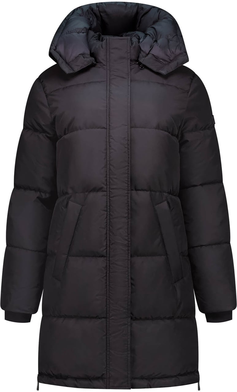Malelions Malelions Women Mid Length Puffer Jacket Zwart