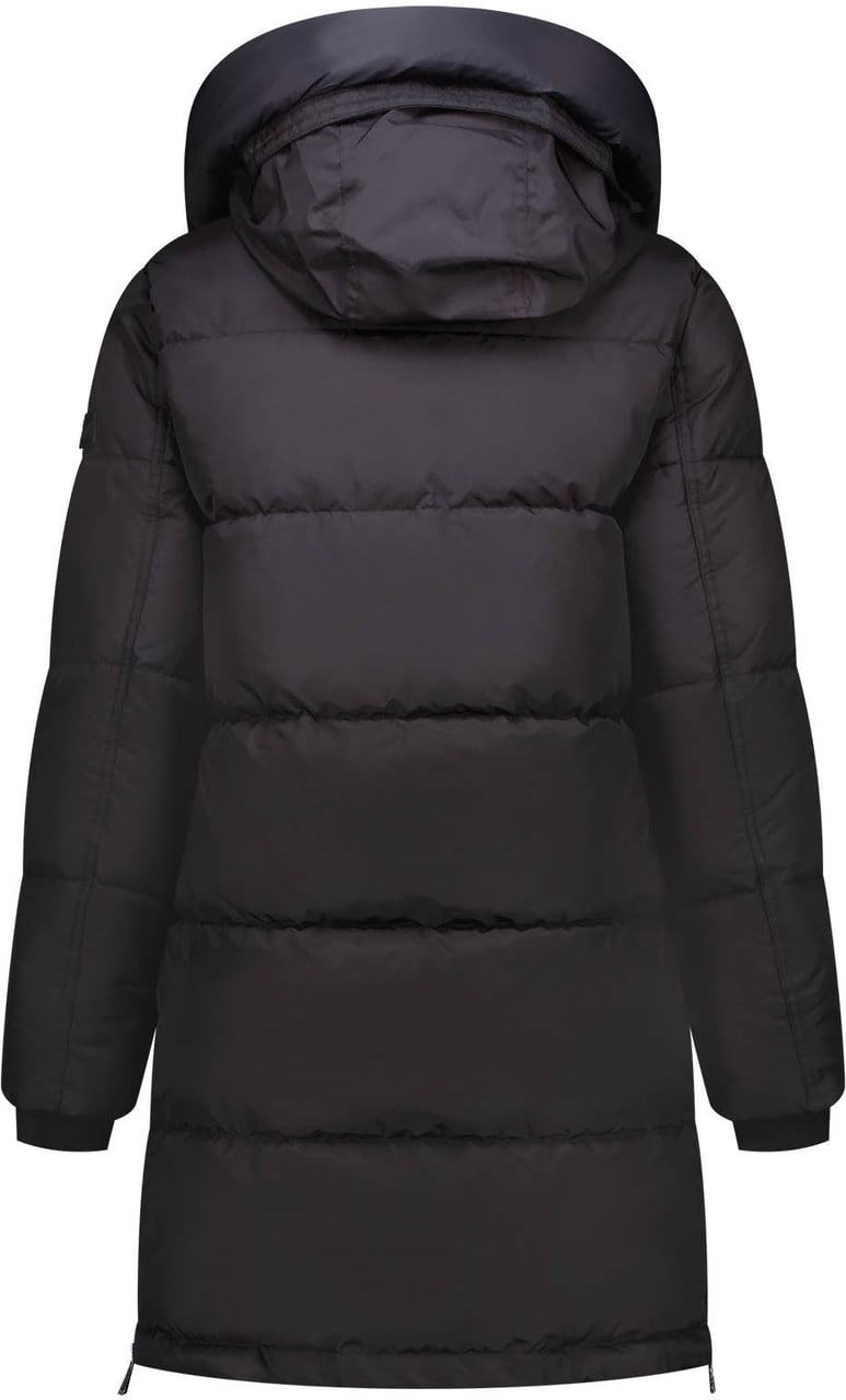 Malelions Malelions Women Mid Length Puffer Jacket Zwart