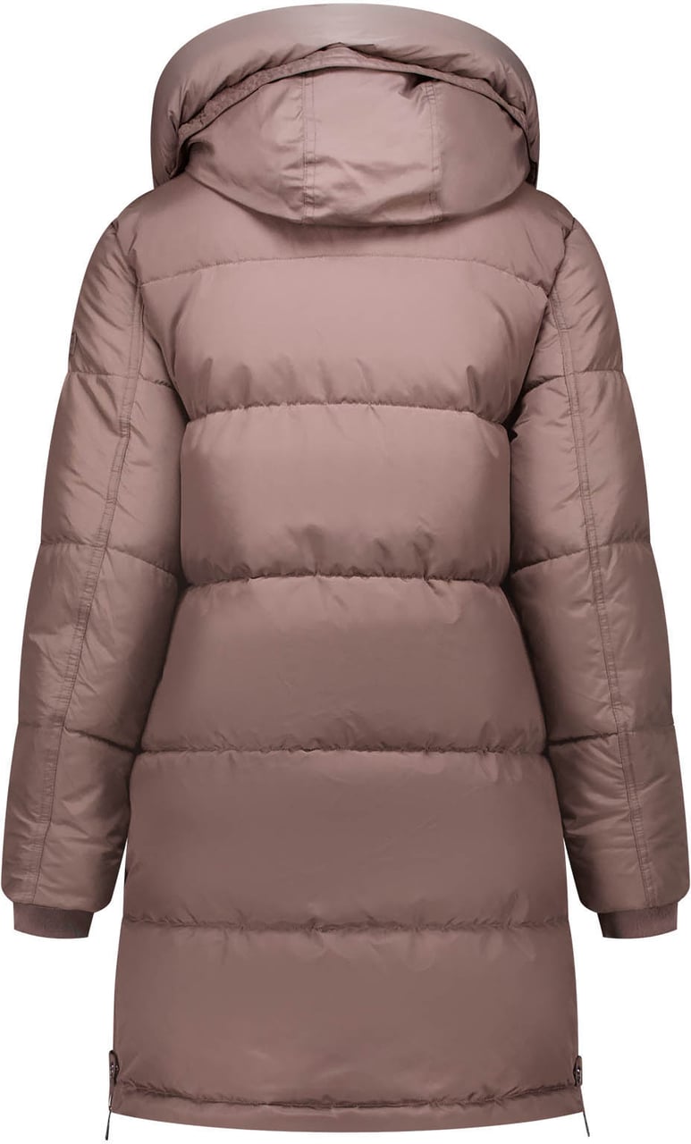 Malelions Malelions Women Mid Length Puffer Jacket Taupe