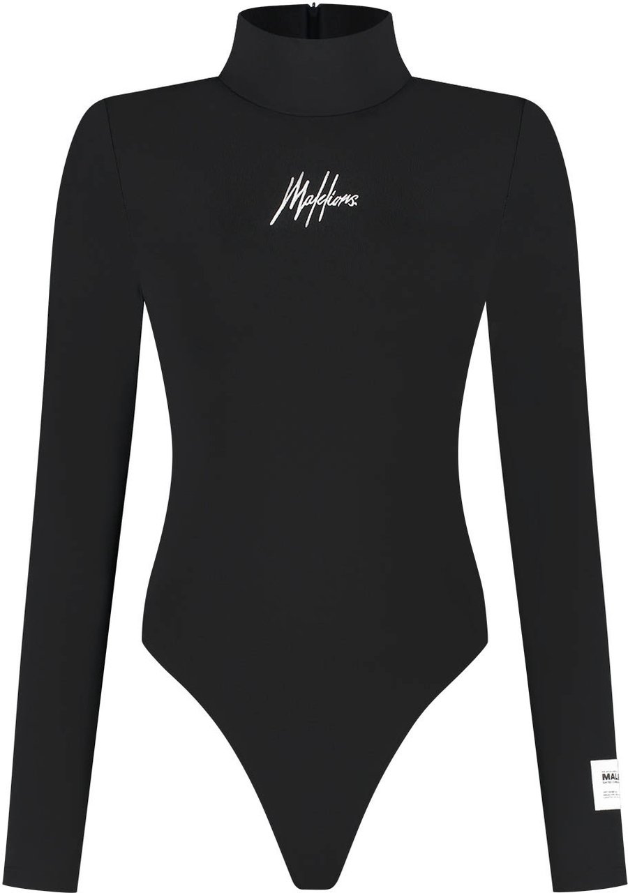 Malelions Malelions Women Label Bodysuit Zwart