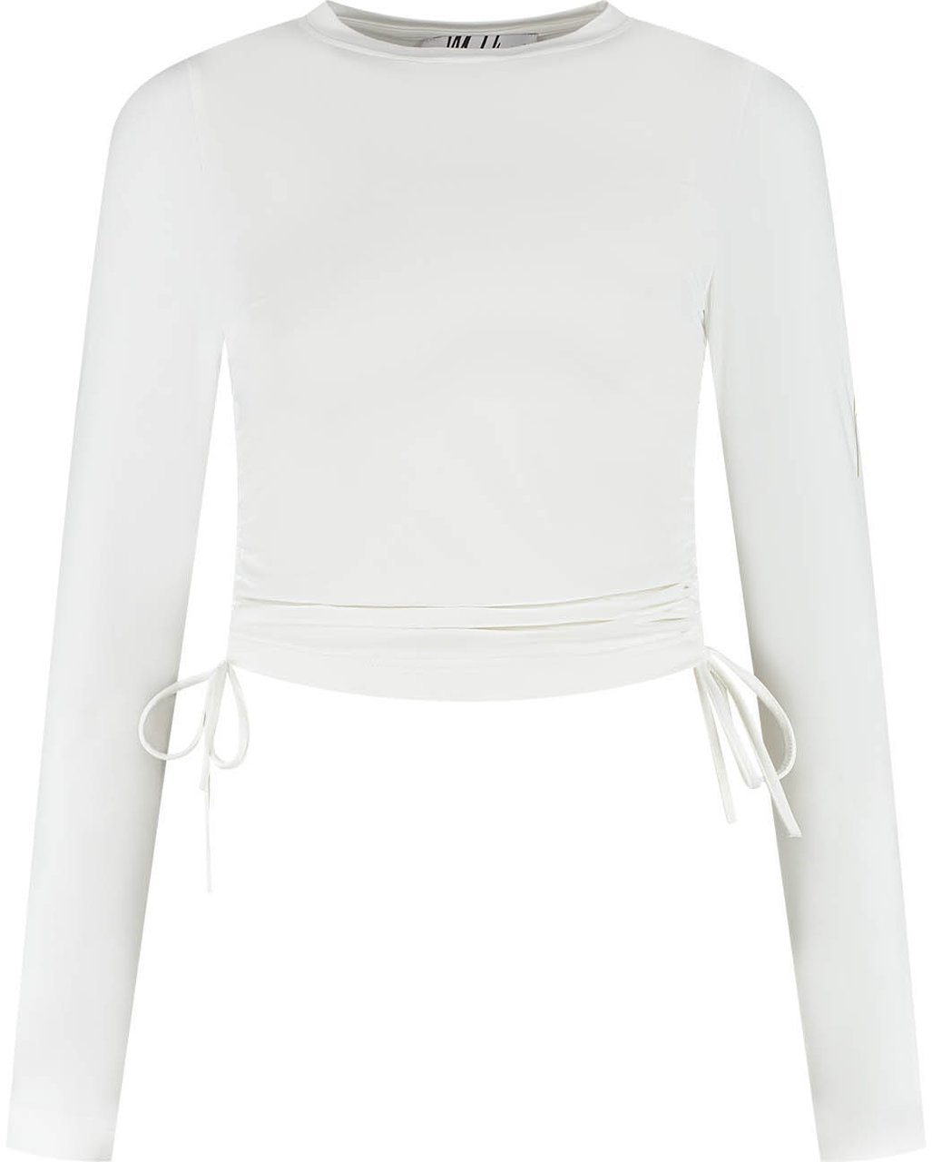 Malelions Malelions Women Drawcord Longsleeve Top Wit