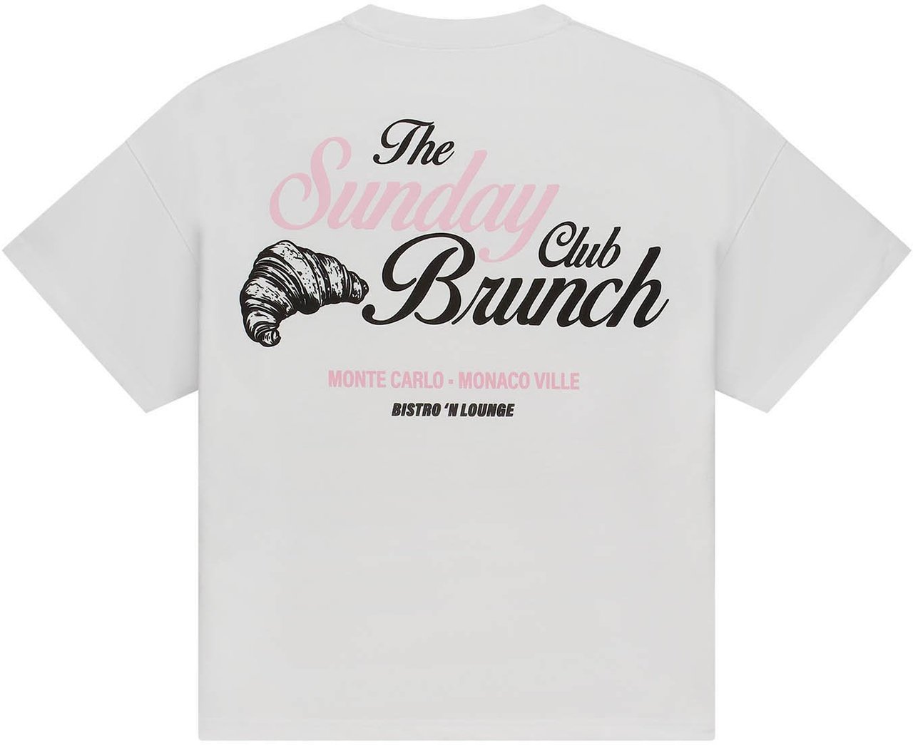 Malelions Malelions Women Brunch Club Oversized T-Shirt Wit