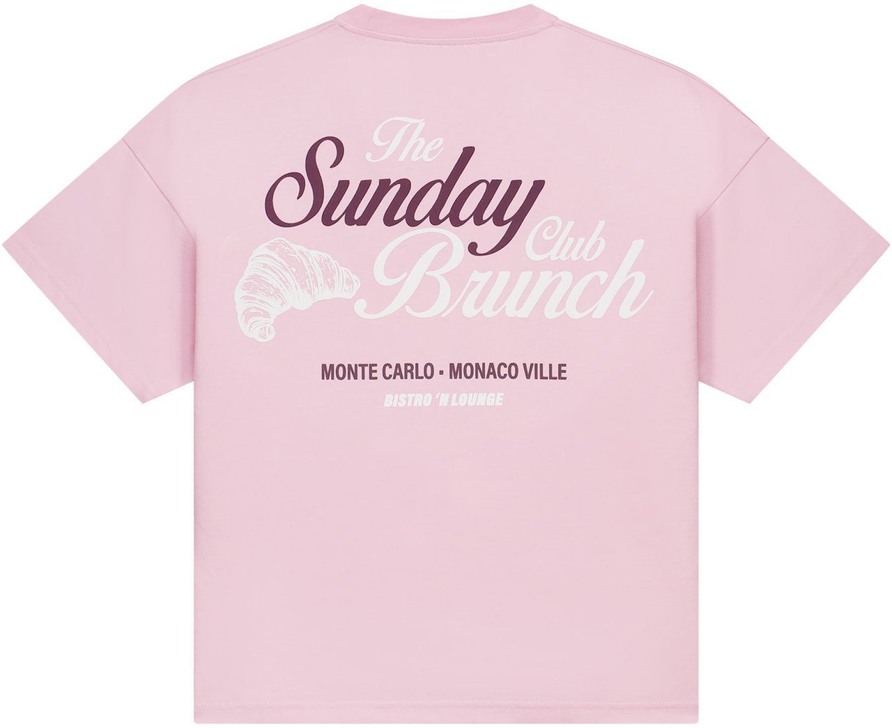 Malelions Malelions Women Brunch Club Oversized T-Shirt Roze