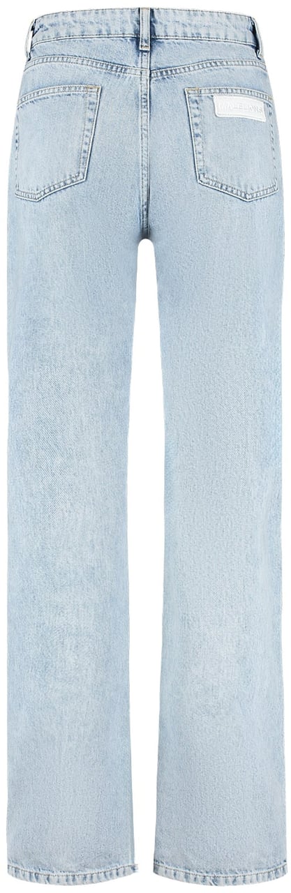 Malelions Malelions Women Straight Leg Denim Jeans Blauw
