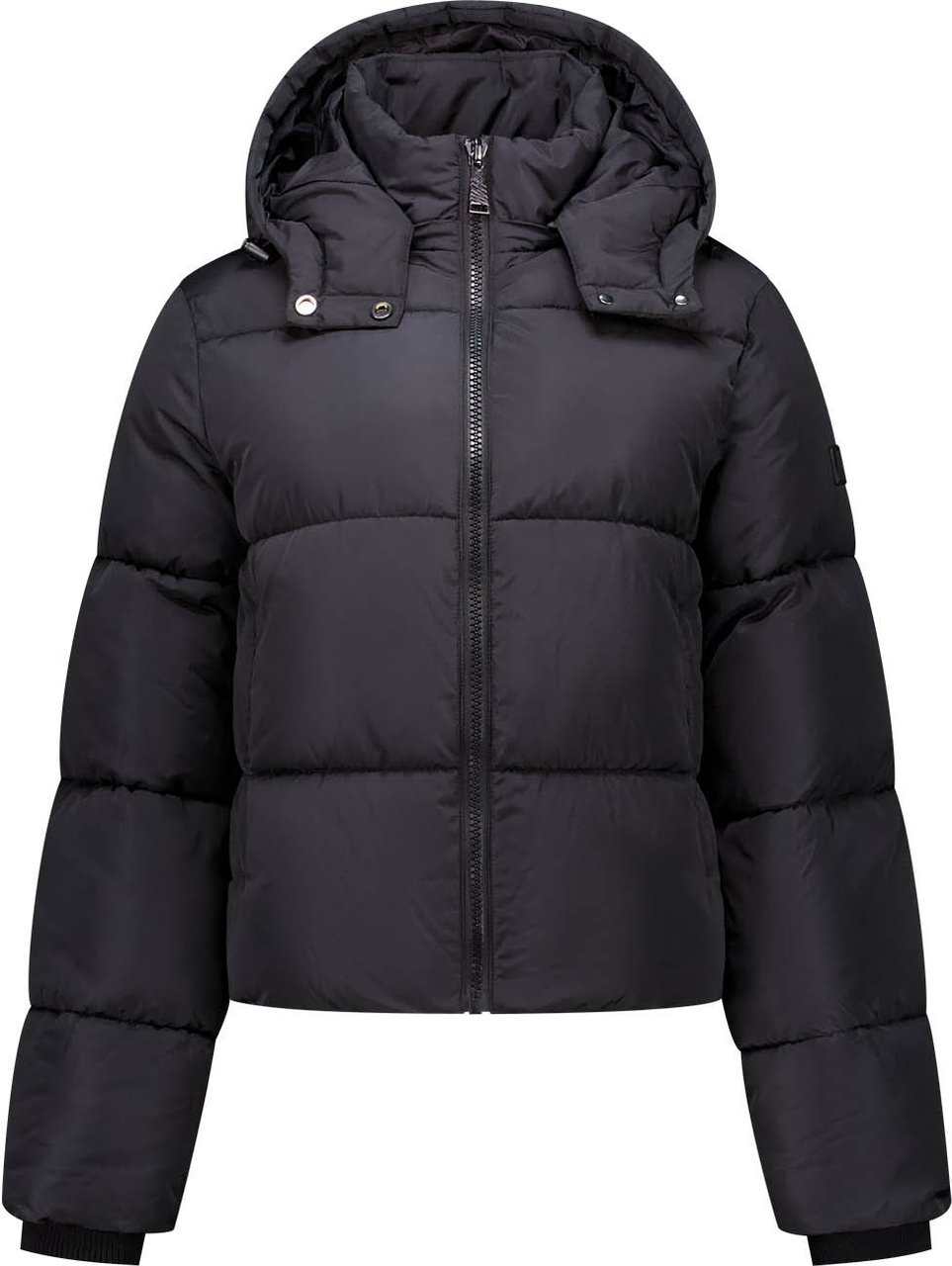 Malelions Malelions Women Signature Puffer Jacket Zwart