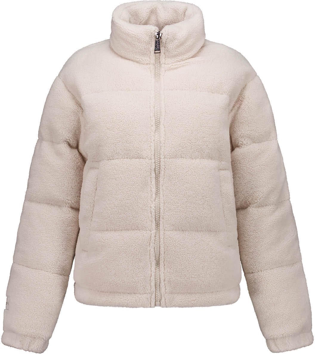 Malelions Malelions Women Signature Sherpa Puffer Jacket Beige