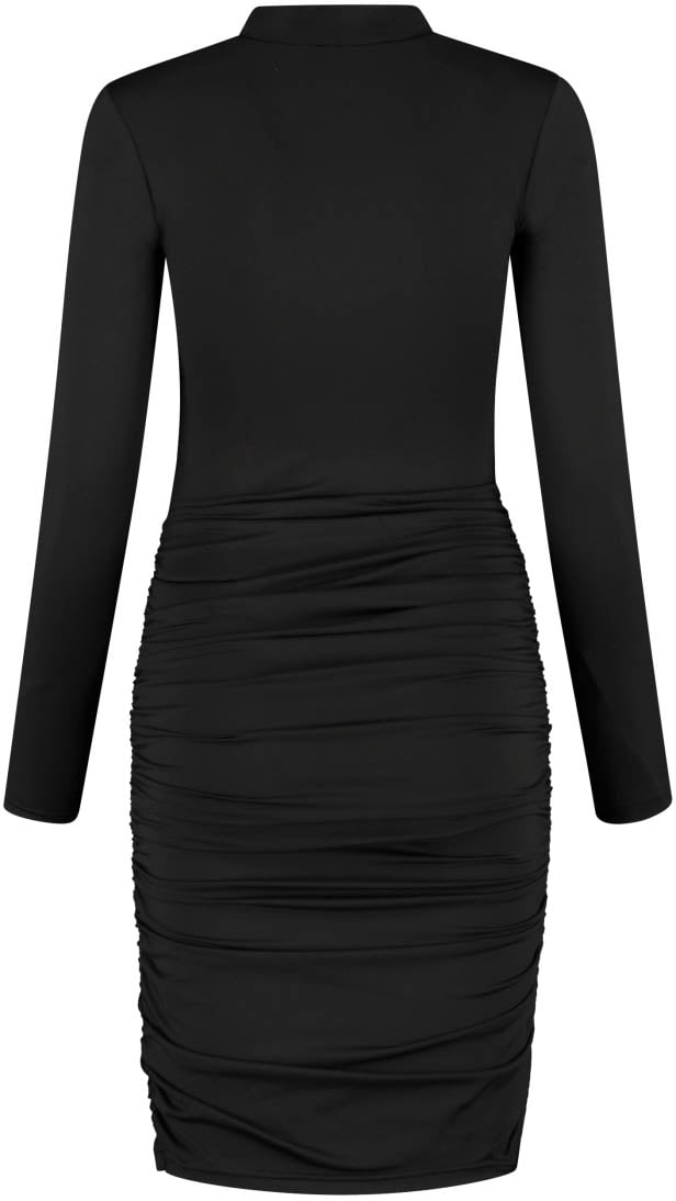 Malelions Malelions Women Drape Dress Zwart