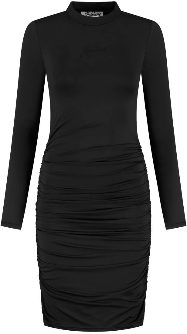 Malelions Malelions Women Drape Dress Zwart
