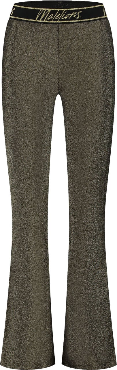 Malelions Malelions Women Sparkling Flared Pants Goud