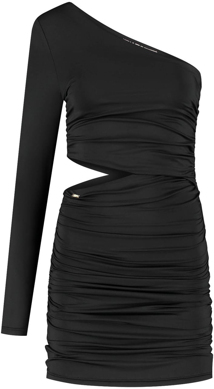 Malelions Malelions Women Cut-Out Dress Zwart