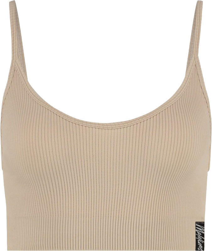 Malelions Malelions Women Ivy Rib Top Taupe
