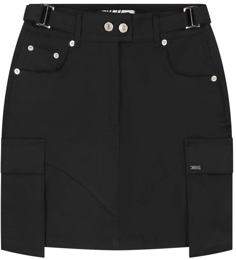 Malelions Malelions Women Cargo Skirt Zwart