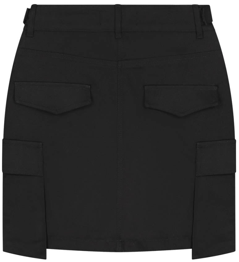 Malelions Malelions Women Cargo Skirt Zwart