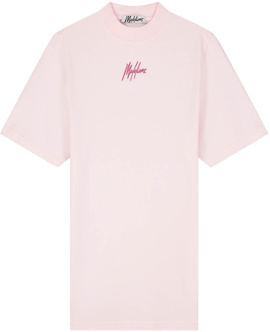Malelions Malelions Women Firma T-Shirt Dress Roze